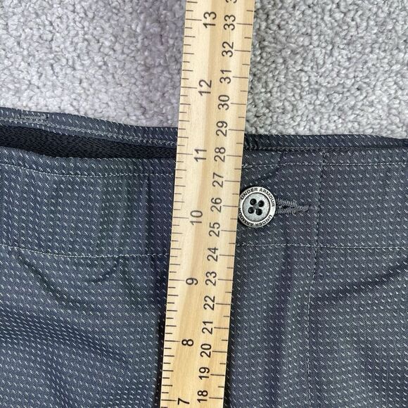Under Armour Shorts Men’s 40 Gray Heatgear Performance Lightweight Pockets Golf - Picture 11 of 13